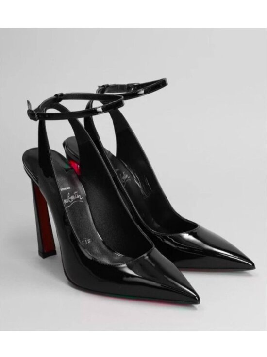 Christian Louboutin Shoes - Christian Louboutin NIB Condora 100 Patent Leather Slingback Pumps Size 36